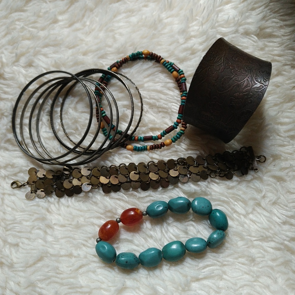 bohemian bracelet set - Picture 1 of 9